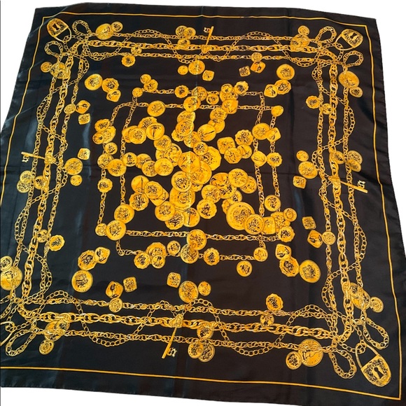 1988 Franklin Mint Silk Scarf - Picture 1 of 12